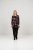 Scandinavian Caramel Flowers Tunic Red and Pink - Trykket T-skjorter for dame - 