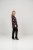 Scandinavian Caramel Flowers Tunic Red and Pink - Trykket T-skjorter for dame - 