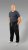 20 Nodi Ponente Long Leg Sports Pants in Combed Fleece Cotton Black - Sweatbukser og-shorts - Sweatbukser og Sweatshorts 2XL-12XL