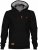 Motley Denim Riga Hoodie Black - Gensere og hettegensere - Store hettegensere - 2XL-14XL