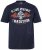 JP1880 T-Shirt Short Sleeve Chest Print Navy - T-skjorter - Store T-skjorter - 2XL-14XL