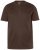 JP1880 Henley Basic T-Shirt with Buttons Brown - T-skjorter - Store T-skjorter - 2XL-14XL