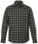 JP1880 Checked Flannel Shirt Long Sleeve Eucalyptus Green - Skjorter - Store skjorter - 2XL-8XL