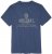 Adamo Sandro Regular fit Slub effect T-shirt Indigo Blue - T-skjorter - Store T-skjorter - 2XL-14XL