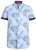 D555 Santana Hawaii Shirt Sky Blue - Skjorter - Store skjorter - 2XL-8XL