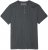 Adamo Silas Regular fit Serafino T-shirt Charcoal - T-skjorter - Store T-skjorter - 2XL-14XL