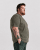 Motley Denim Stockholm T-shirt Dark Khaki - T-skjorter - Store T-skjorter - 2XL-14XL