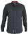 D555 Taylor Long Sleeve Shirt Charcoal - Skjorter - Store skjorter - 2XL-8XL