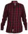 D555 Theo Long Sleeve Check Shirt - Skjorter - Store skjorter - 2XL-8XL
