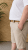 Kam Jeans 3402 Belted Dobby Weave Stretch Chino Shorts Beige - Shorts - Store shorts - W40-W60