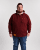 Motley Denim Copenhagen Hoodie Red - Gensere og hettegensere - Store hettegensere - 2XL-14XL