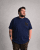Motley Denim Milan T-skjorte Marineblå - T-skjorter - Store T-skjorter - 2XL-14XL