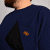 Motley Denim Milan T-skjorte Marineblå - T-skjorter - Store T-skjorter - 2XL-14XL
