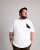 Motley Denim Milan T-skjorte Hvit - T-skjorter - Store T-skjorter - 2XL-14XL