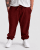 Motley Denim Berlin Sweatpants Red - Sweatbukser og-shorts - Sweatbukser og Sweatshorts 2XL-12XL