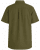 Motley Denim Zagreb Kortermet Skjorte Mørk khaki - Skjorter - Store skjorter - 2XL-8XL