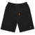 Motley Denim Paris Sweatshorts Black - Sweatbukser og-shorts - Sweatbukser og Sweatshorts 2XL-12XL