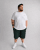 Motley Denim Paris Sweatshorts Racing Green - Sweatbukser og-shorts - Sweatbukser og Sweatshorts 2XL-12XL
