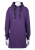 Nora Mikken KRISTINA Long Hoodie Purple - Gensere og hettegensere - 