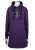 Nora Mikken KADRI WHITE Long Hoodie Purple - Gensere og hettegensere - 