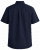 Motley Denim Zagreb Kortermet Skjorte Marineblå - Skjorter - Store skjorter - 2XL-8XL