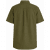 Motley Denim Zagreb Kortermet Skjorte Mørk khaki - Skjorter - Store skjorter - 2XL-8XL
