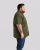 Motley Denim Zagreb Kortermet Skjorte Mørk khaki - Skjorter - Store skjorter - 2XL-8XL
