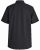 Motley Denim Zagreb Kortermet Skjorte Mørkegrå - Skjorter - Store skjorter - 2XL-8XL