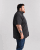 Motley Denim Zagreb Kortermet Skjorte Mørkegrå - Skjorter - Store skjorter - 2XL-8XL