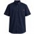 Motley Denim Zagreb Kortermet Skjorte Marineblå - Skjorter - Store skjorter - 2XL-8XL