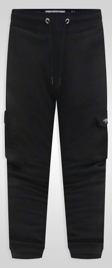 D555 Dexter 1 Cargo Jogger With Bear Embroidery Svart - Sweatbukser og-shorts - Sweatbukser og Sweatshorts 2XL-12XL