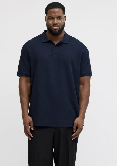Jack & Jones AUSTIN CLASSIC Polo Navy Blazer - Polo- & piqueskjorter - Poloskjorte i store størrelser - 2XL-8XL