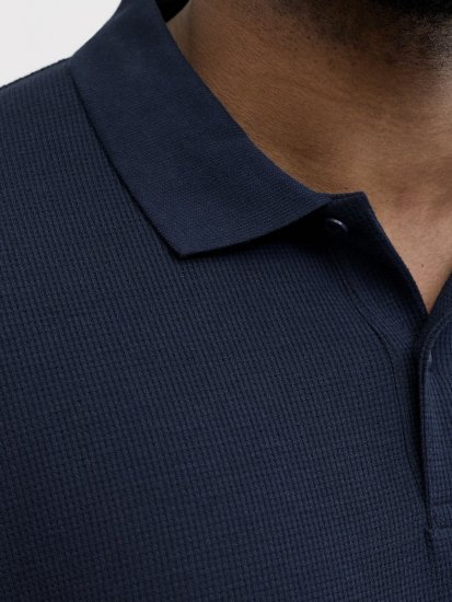 Jack & Jones AUSTIN CLASSIC Polo Navy Blazer - Polo- & piqueskjorter - Poloskjorte i store størrelser - 2XL-8XL