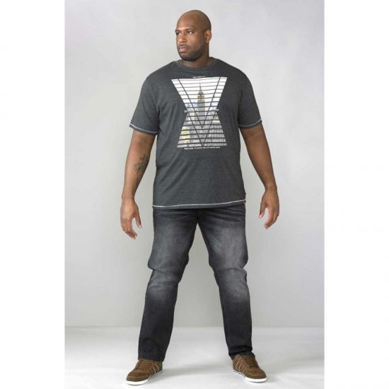 D555 Benson Tapered Fit Stretch Jeans Stonewash TALL SIZES - HERREKLÆR MT-6XLT - Klær for høye menn