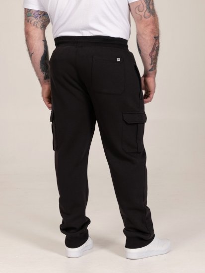 D555 Dexter 1 Cargo Jogger With Bear Embroidery Svart - Sweatbukser og-shorts - Sweatbukser og Sweatshorts 2XL-12XL
