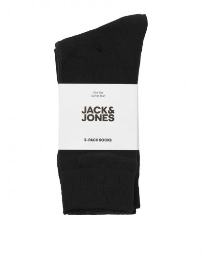 Jack & Jones Rafael Sokker Svart 3-pakning - Undertøy & badetøy - Undertøy store størrelser 