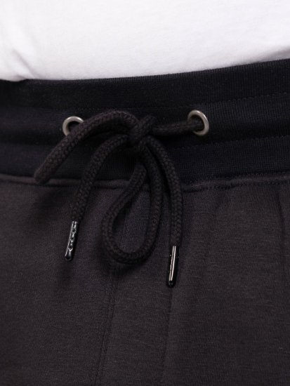 D555 Dexter 1 Cargo Jogger With Bear Embroidery Svart - Sweatbukser og-shorts - Sweatbukser og Sweatshorts 2XL-12XL