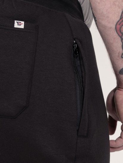 D555 Dexter 1 Cargo Jogger With Bear Embroidery Svart - Sweatbukser og-shorts - Sweatbukser og Sweatshorts 2XL-12XL