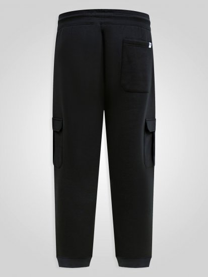D555 Dexter 1 Cargo Jogger With Bear Embroidery Svart - Sweatbukser og-shorts - Sweatbukser og Sweatshorts 2XL-12XL