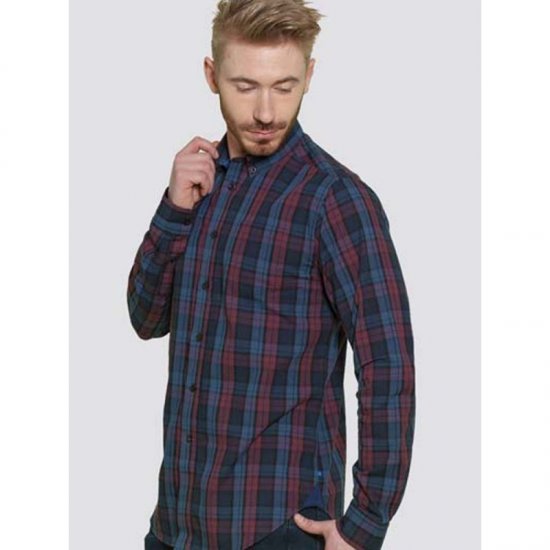 D555 Enderby Long Sleeve Shirt - Skjorter - Store skjorter - 2XL-8XL
