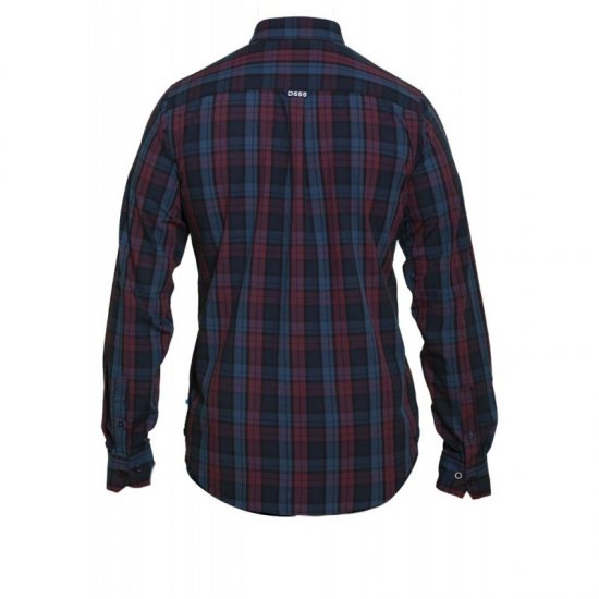D555 Enderby Long Sleeve Shirt - Skjorter - Store skjorter - 2XL-8XL