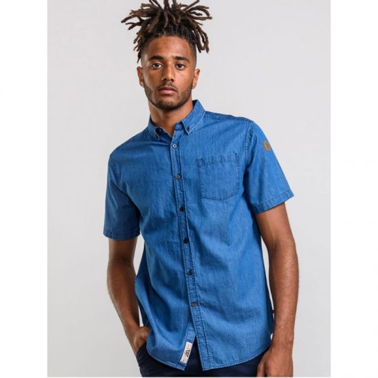 D555 Arnold Denim Shirt - Skjorter - Store skjorter - 2XL-8XL
