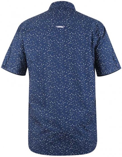 D555 FINDON Print Shirt - Skjorter - Store skjorter - 2XL-8XL