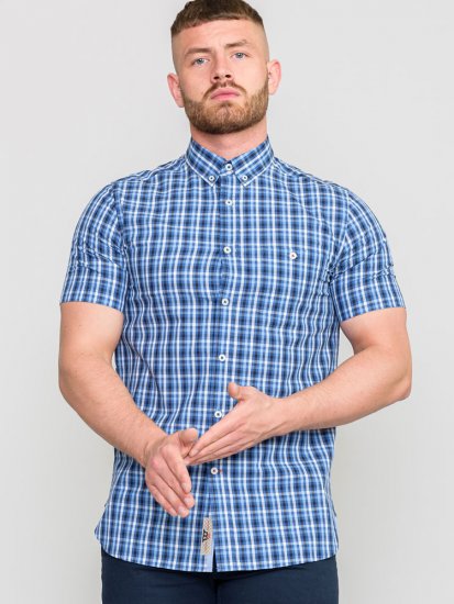 D555 CANFORD Shirt With Pocket - Skjorter - Store skjorter - 2XL-8XL