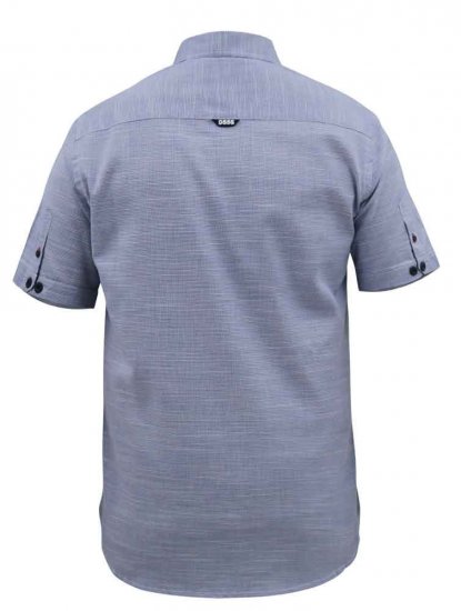 D555 Hadley S/S Micro Dog Tooth Check Shirt - Skjorter - Store skjorter - 2XL-8XL