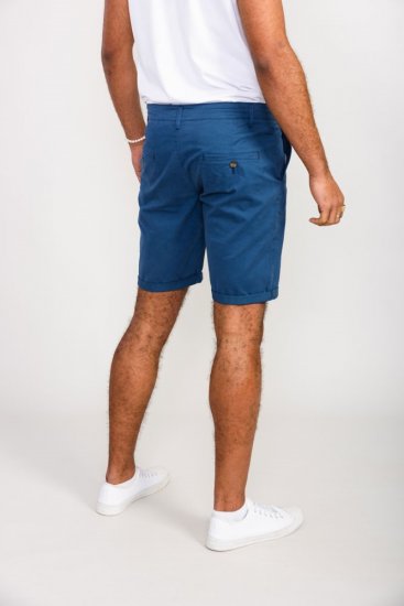 D555 Nelson Stretch Chino Shorts Blue - Shorts - Store shorts - W40-W60