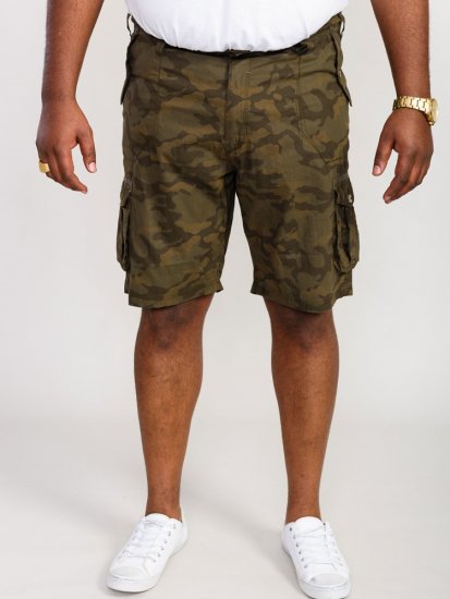 D555 Woobridge Camo Cotton Cargo Shorts - Shorts - Store shorts - W40-W60