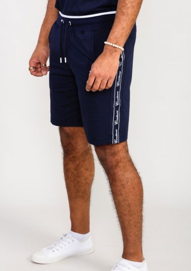 D555 Brantham Couture Elasticated Waistband Shorts Navy - Sweatbukser og-shorts - Sweatbukser og Sweatshorts 2XL-12XL