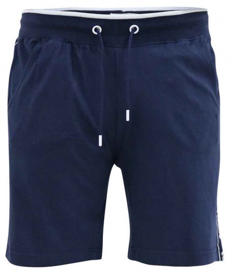 D555 Brantham Couture Elasticated Waistband Shorts Navy - Sweatbukser og-shorts - Sweatbukser og Sweatshorts 2XL-12XL