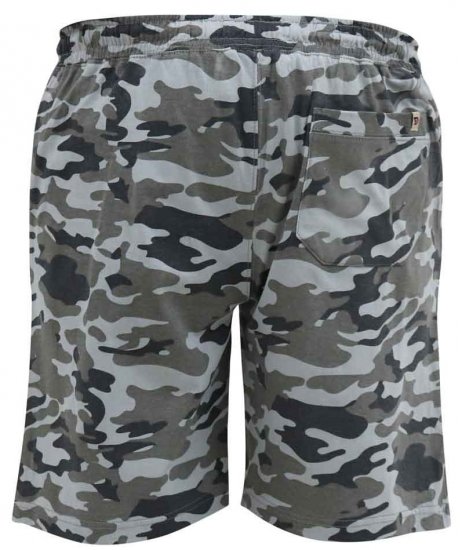 D555 Carlton Elasticated Waist Jersey Camo Shorts - Sweatbukser og-shorts - Sweatbukser og Sweatshorts 2XL-12XL